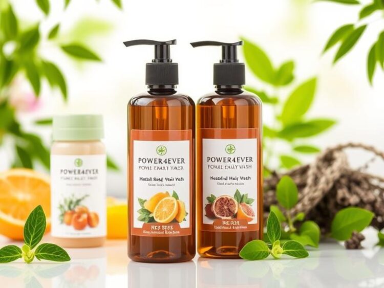 Power4Ever Herbal Body & Hair Wash Gel